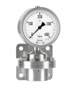 5210 Differential pressure gauges with diaphragm DiP2SCh 100-3 400 mbar safety category S3 according to EN 837-1 bayonet ring case ARMANO