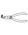 Pointer remove pliers special pliers for the removal of instrument pointers by ARMANO
