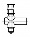 11500 Manometer-Überdruckschutzvorrichtung einstellbar Ausführung 1 Anschlussgewinde beidseitig G ½ B PN 600 Kolbenventile von ARMANO