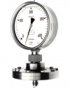 3901 Absolutdruck-Manometer APCh 100-3 400 bar Bajonettringgehäuse CrNi-Stahl überdrucksicher Plattenfeder-Manometer Druckmesstechnik Druckmessung  ARMANO