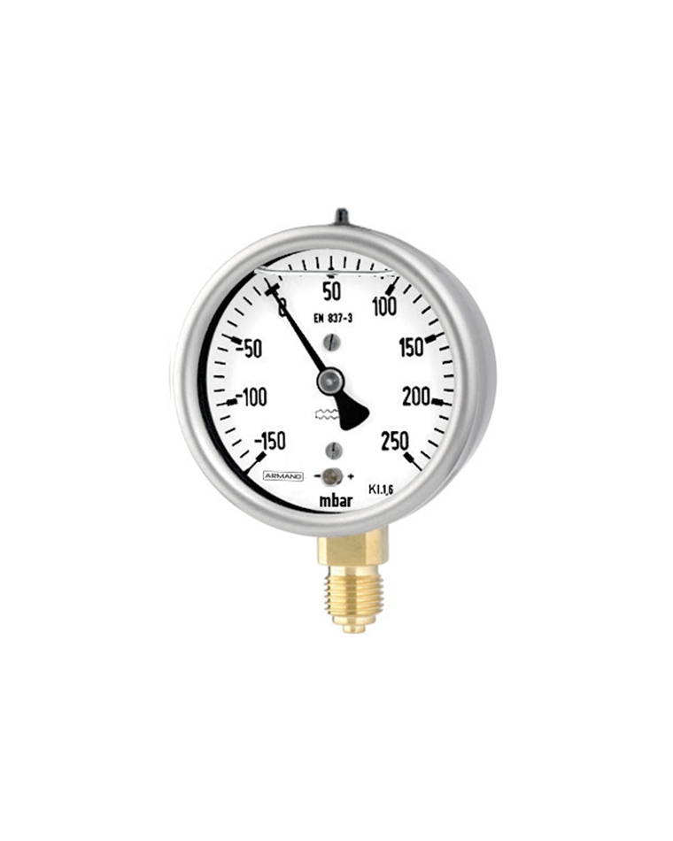 Mechanical Pressure Measuring Instruments, ARMANO Messtechnik GmbH