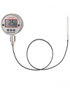 8322 Digital thermometer LILLYplus TDPKCh100 capillary line connection cable to the temperature sensor bayonet ring case stainless steel ARMANO